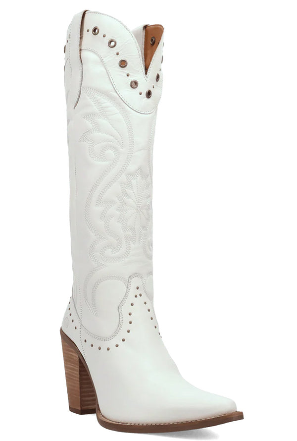 Dingo Women's Rock N' Rebel Studded Heeled Western Boot