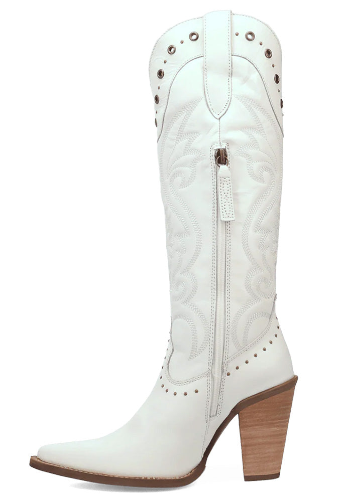 Dingo Women's Rock N' Rebel Studded Heeled Western Boot