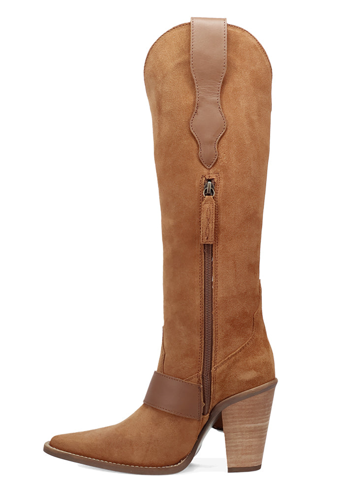 Dingo Women's Yeehottie Tall Western Buckle Boots