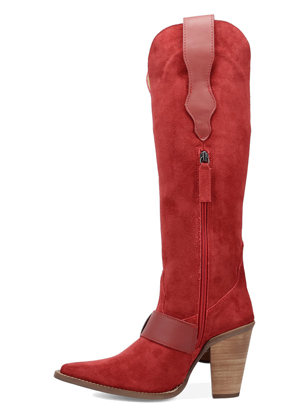 Dingo Women's Yeehottie Tall Western Buckle Boots