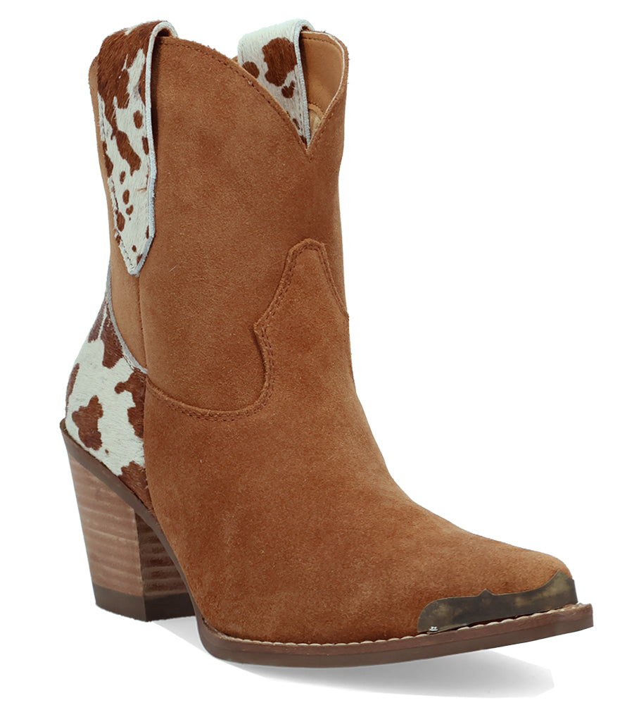 Dingo Women's Texas Charm Suede Western Bootie