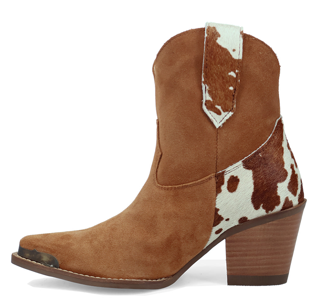 Dingo Women's Texas Charm Suede Western Bootie