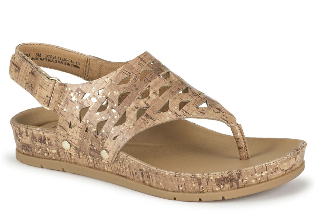 Baretraps Women's Winika Slip-Resistant Wedge Sandal