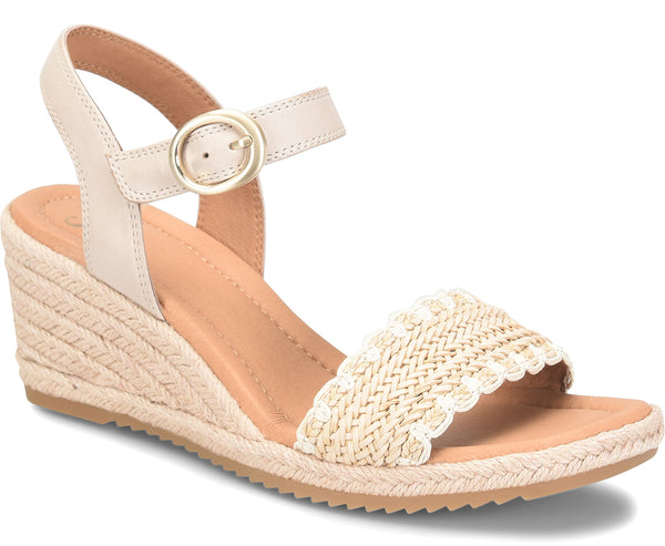 Sofft Women's Inez Slip-Resistant Espadrille Wedge Sandal