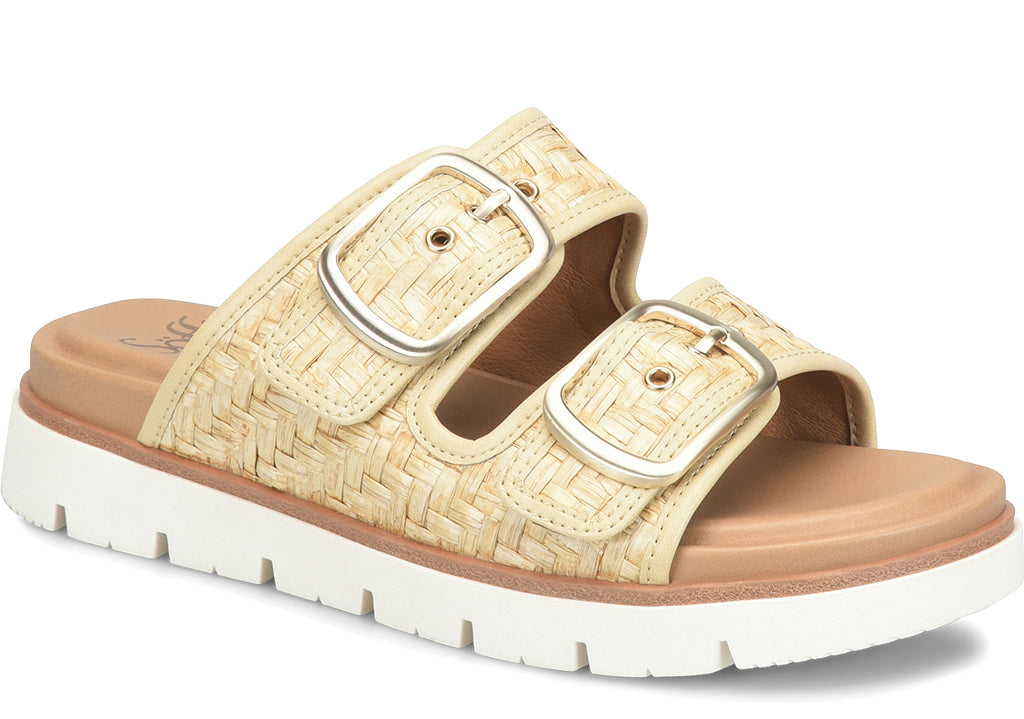 Sofft Women's Gabby Two Strap Side Sandals