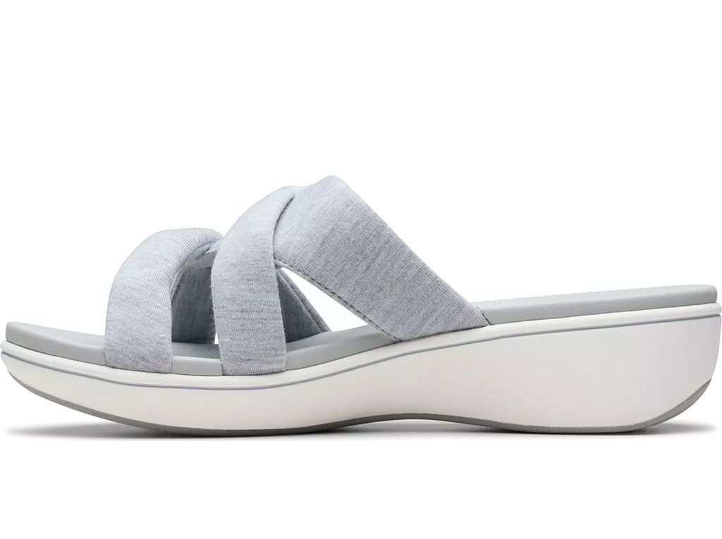 Clarks Women's Breeze Rae Cam Asymmetrical Slide Sandal
