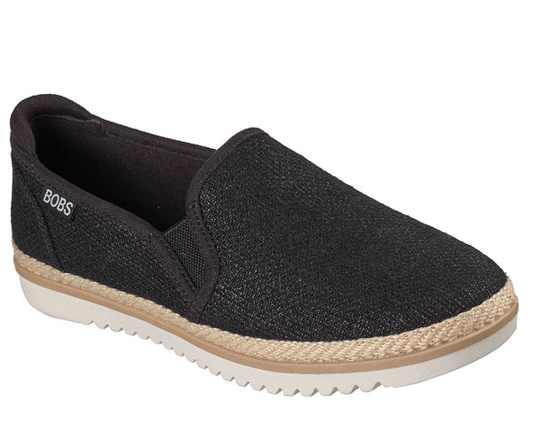 Skechers Women's BOBS Flexpadrille LO Shiny Spritz Slip-On