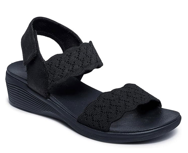 Skechers Women's Arya On The Rise Wedge Sandals