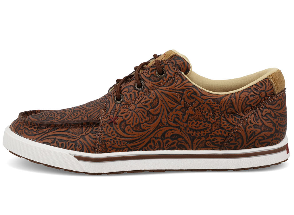 Twisted X Women's Kicks Tooled Brown