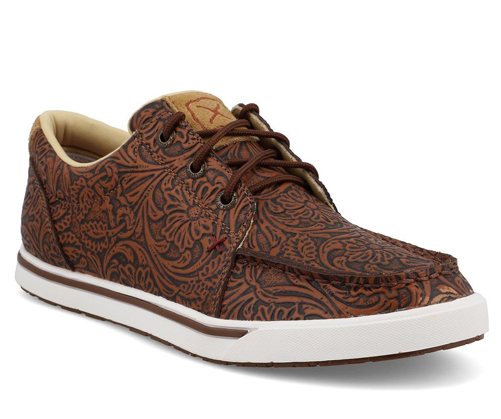 Twisted X Women's Kicks Tooled Brown