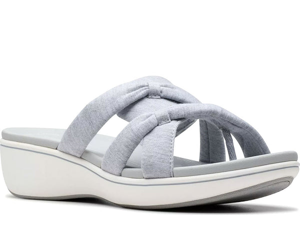 Clarks Women's Breeze Rae Cam Asymmetrical Slide Sandal