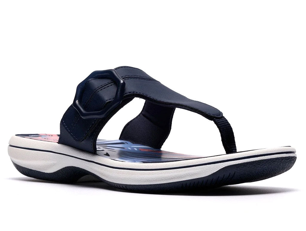 Clarks Women's Breeze Cove Thong Slide Sandal