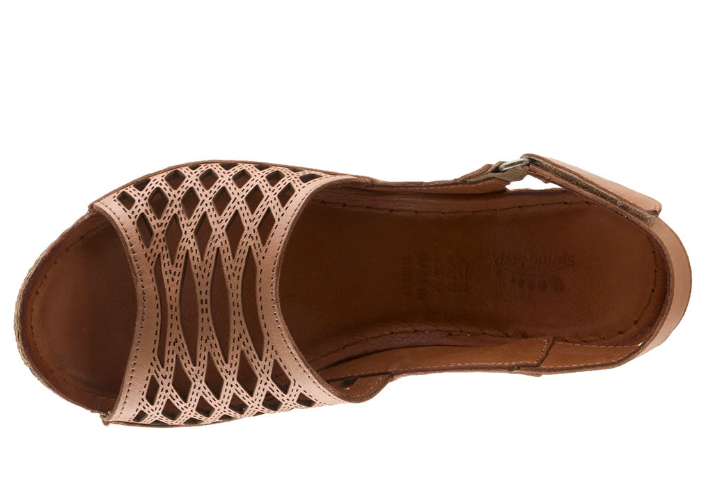 Spring Step Women's Denair Slingback Wedge Sandal