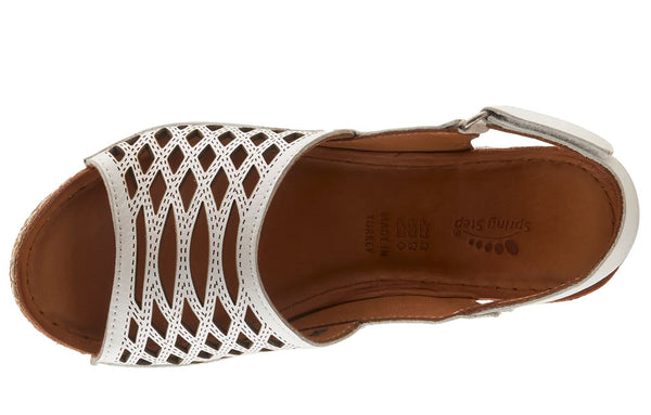 Spring Step Women's Denair Slingback Wedge Sandal