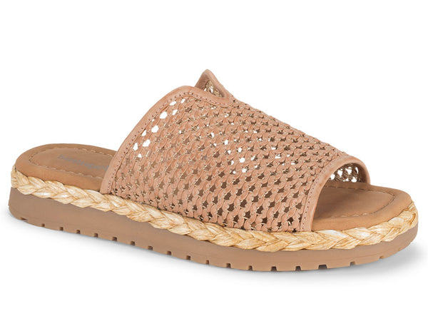 Baretraps Women's Tasmine Slip-Resistant Boho Slide Sandal