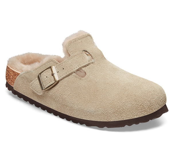 Birkenstock Women's Boston Shearling Suede