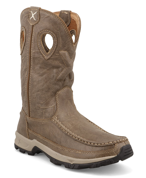 Twisted X Women's 10 inch Pull On Hiker Boot Slip-Resistant