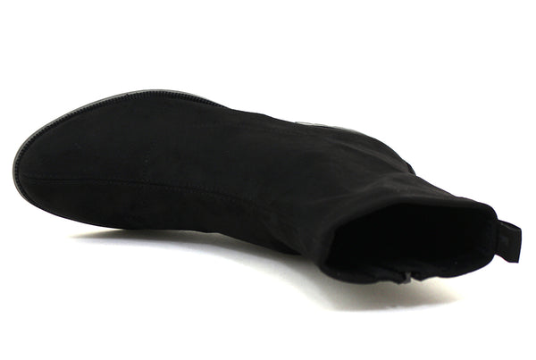 Bussola Women's Aditi Zip Up Stretch Ankle Boot