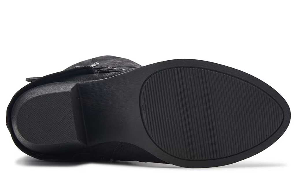 Jellypop Women's Rasia Knee High Slouchy Lace Boot