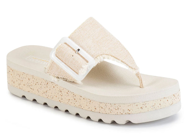 Yellow Box Women's Carlow Flatform Thong Sandal