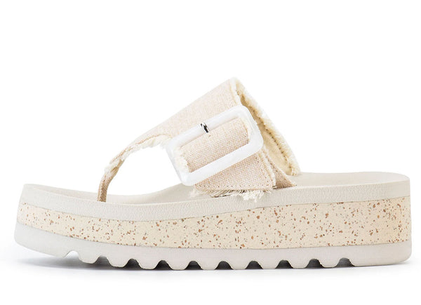 Yellow Box Women's Carlow Flatform Thong Sandal