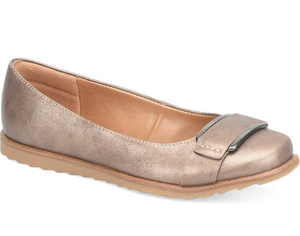 Comfortiva Women's Rhoda Buckle Ballet Flat