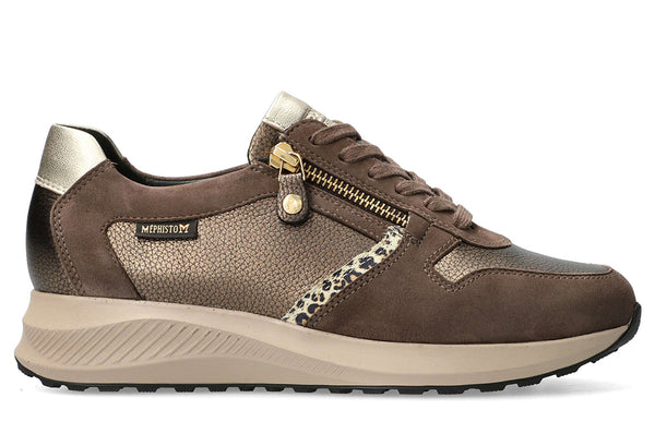 Mephisto Women's Kim Leather Zip Sneaker