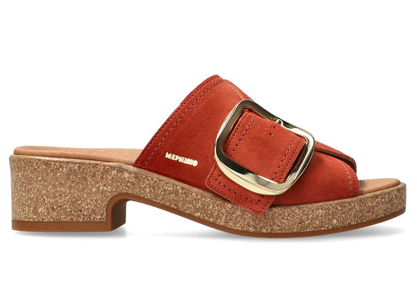 Mephisto Women's Foline Heeled Slide Sandal