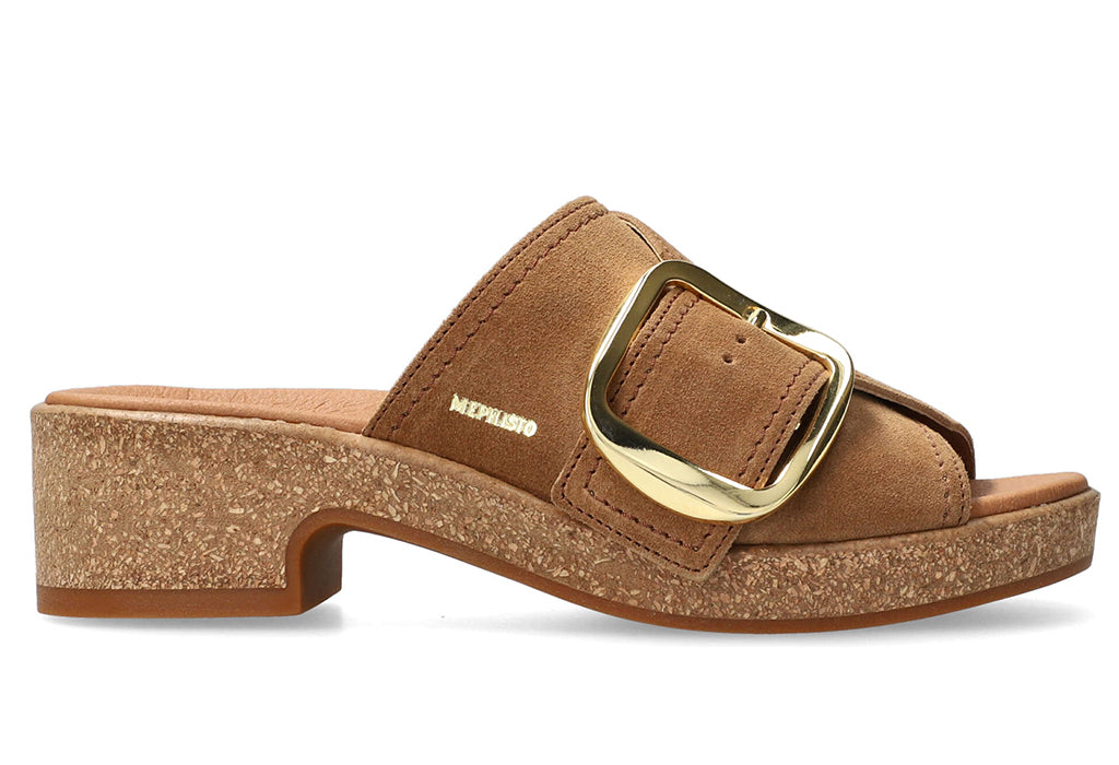 Mephisto Women's Foline Heeled Slide Sandal