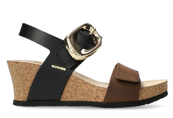 Mephisto Women's Leandre Wedge Strappy Sandal