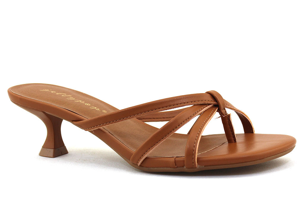 Jellypop Women's Eloise Strappy Dress Slide Sandal