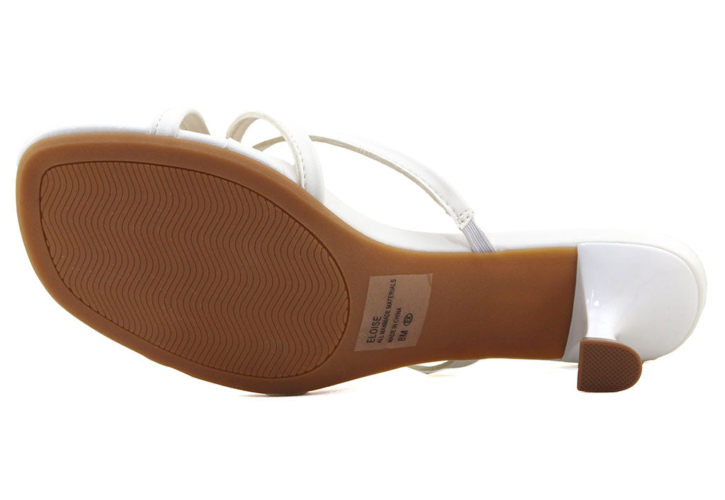 Jellypop Women's Eloise Strappy Dress Slide Sandal