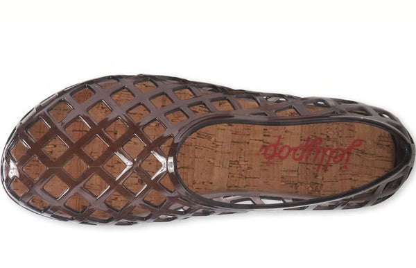 Jellypop Women's Uma Jelly Caged Ballet Flat