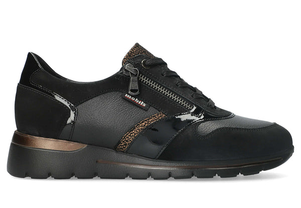 Mobils Ergonomic Women's Ereen Sporty Wedge Leather Sneaker