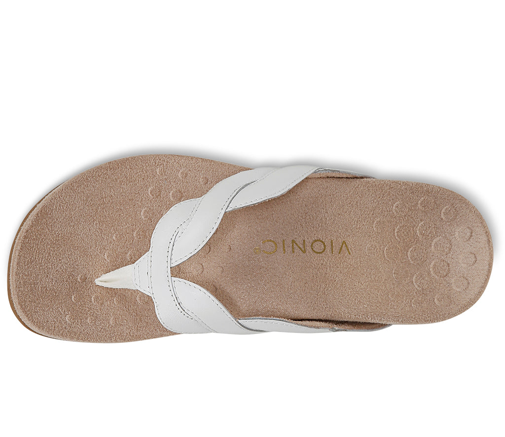 Vionic Women's Bella Braid Toe Post Sandal