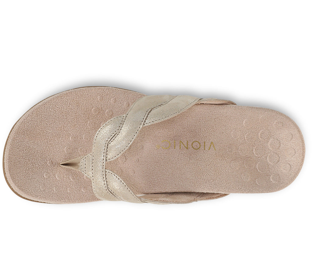 Vionic Women's Bella Braid Toe Post Sandal