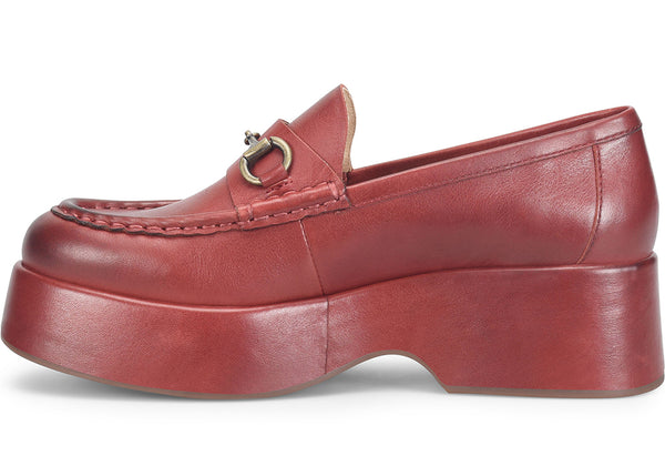 Kork-Ease Women's Parson Moc Toe Platform Bit Loafer