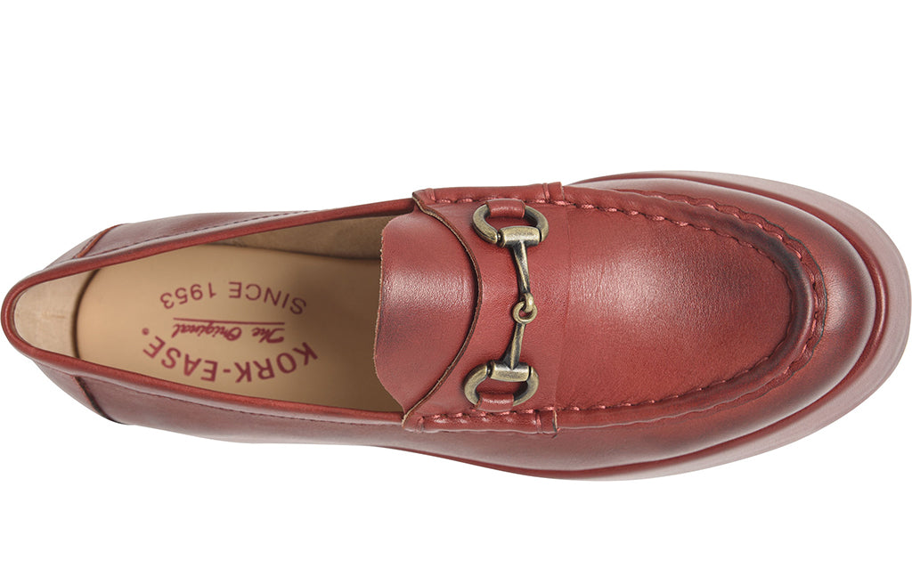 Kork-Ease Women's Parson Moc Toe Platform Bit Loafer