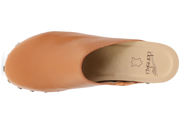 Dansko Women's Asher Wooden Heeled Clog