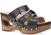 Dansko Women's Aria Wooden Slide Leather Sandal
