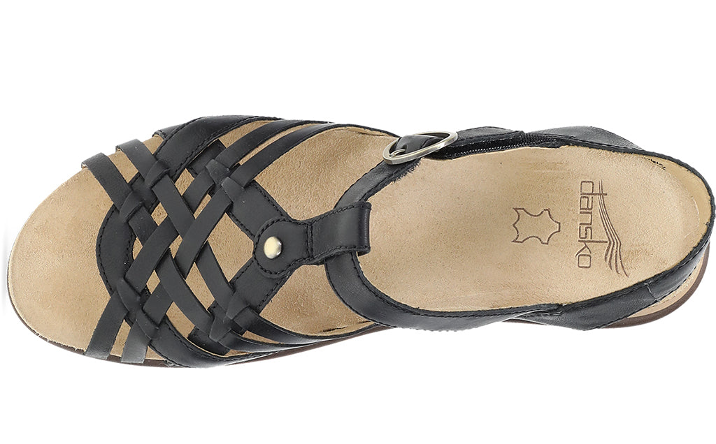 Dansko Women's Christa Woven Leather Sandals