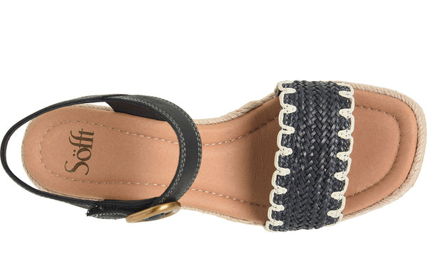 Sofft Women's Inez Slip-Resistant Espadrille Wedge Sandal