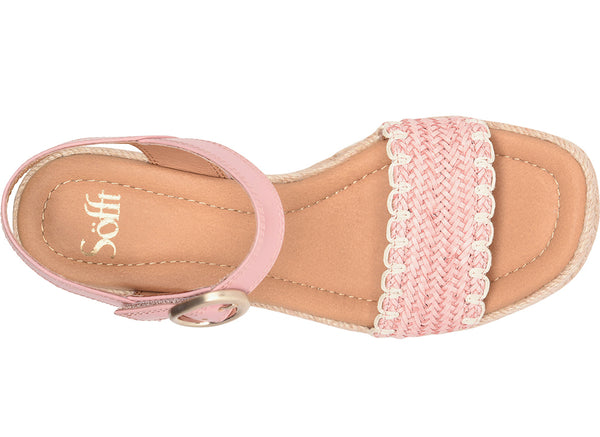 Sofft Women's Inez Slip-Resistant Espadrille Wedge Sandal