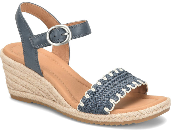 Sofft Women's Inez Slip-Resistant Espadrille Wedge Sandal