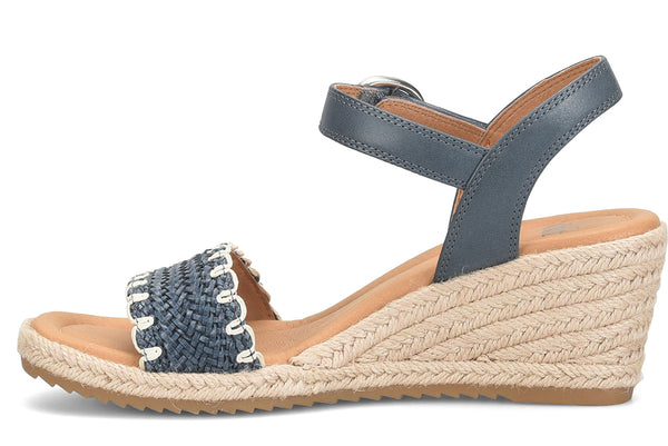 Sofft Women's Inez Slip-Resistant Espadrille Wedge Sandal