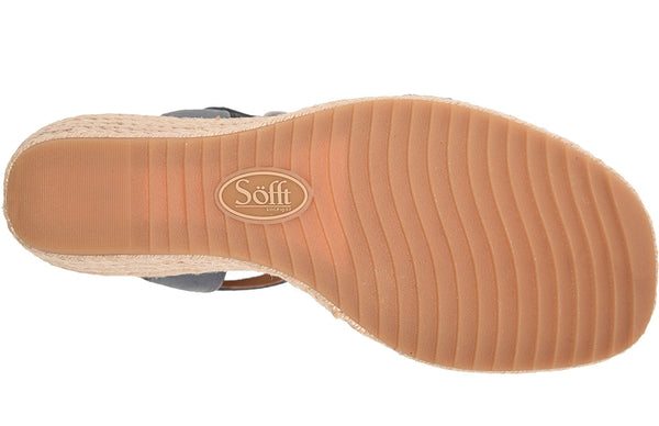 Sofft Women's Inez Slip-Resistant Espadrille Wedge Sandal