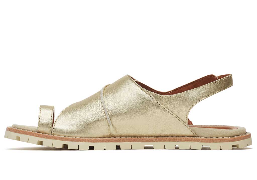 Merrell Women's Haven Metallic Backstrap Asymmetrical Sandal