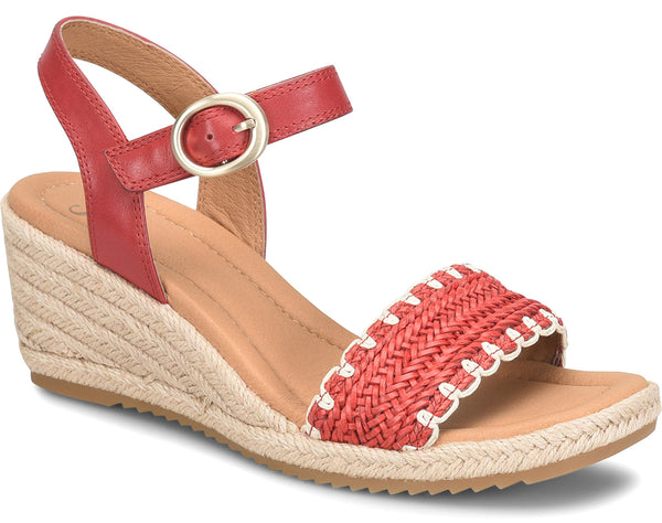 Sofft Women's Inez Slip-Resistant Espadrille Wedge Sandal