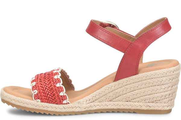Sofft Women's Inez Slip-Resistant Espadrille Wedge Sandal