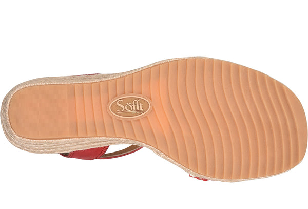 Sofft Women's Inez Slip-Resistant Espadrille Wedge Sandal
